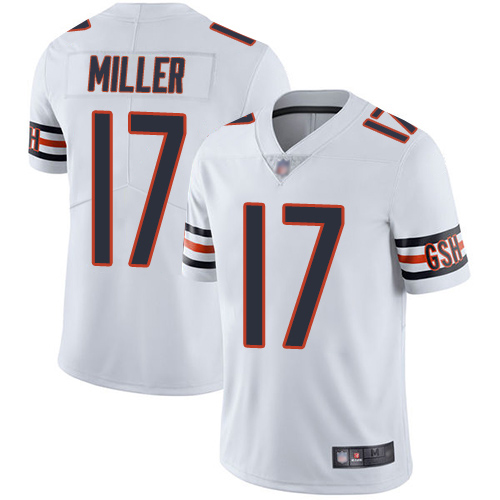 Chicago Bears Limited White Men Anthony Miller Road Jersey NFL Football 17 Vapor Untouchable